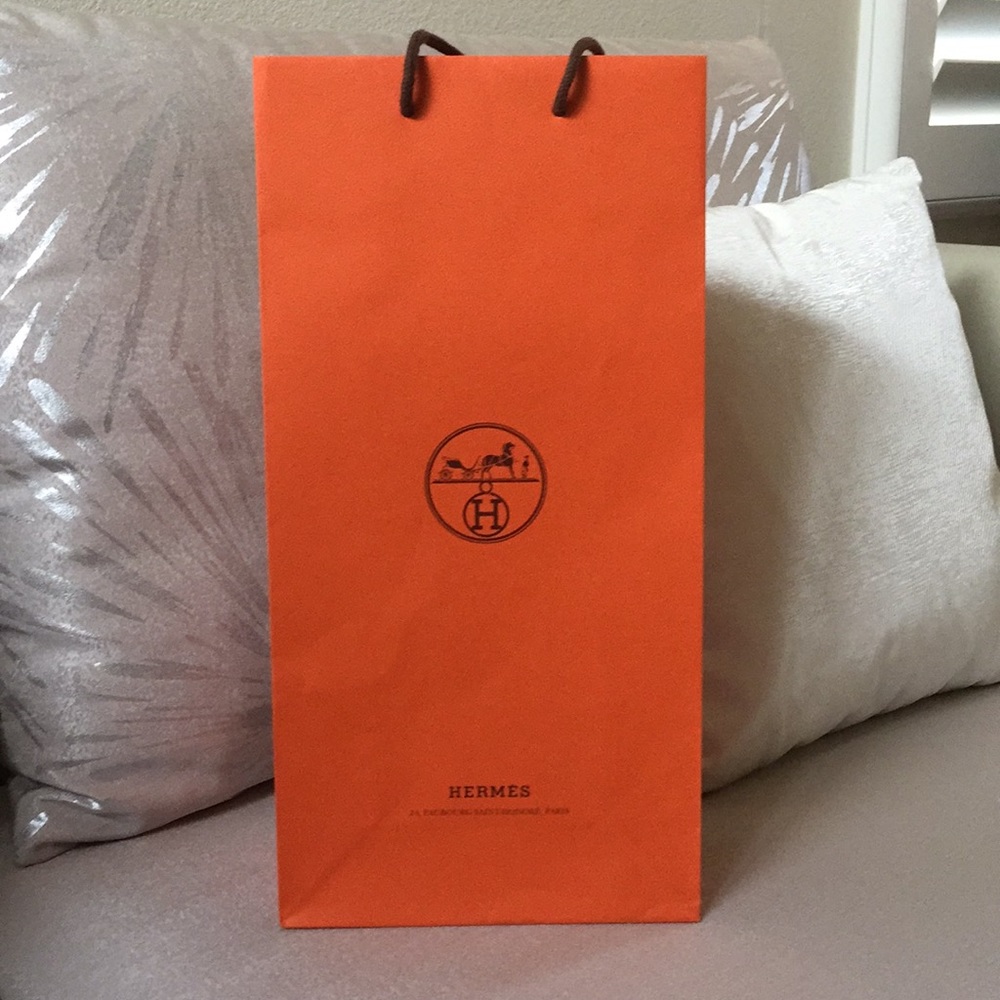 Authentic Hermes Gift Bag